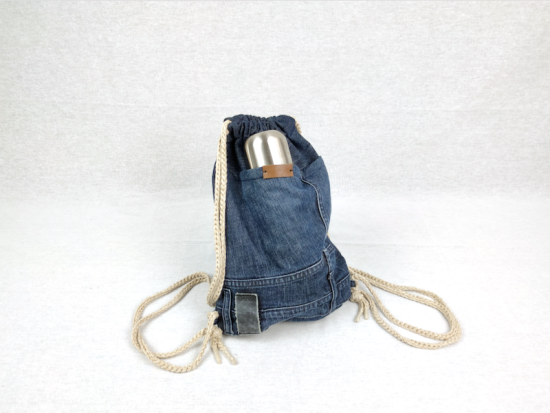 SACCA Blu Jeans MAX&Co UPCYCLING NivesCoseBelle
