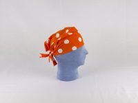 cuffia bandana arancione pouà