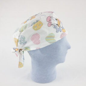 Bandana Diseny paperina, cuffietta nursery cuori NivesCoseBelle