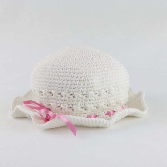 CAPPELLINO bambina matrimonio Bianco NivesCoseBelle