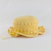 CAPPELLINO bambina matrimonio Giallo NivesCoseBelle