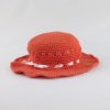 CAPPELLINO bambina matrimonio Arancione NivesCoseBelle