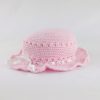 CAPPELLINO bambina matrimonio Rosa NivesCoseBelle