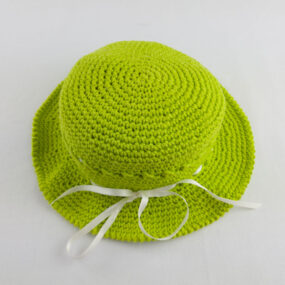 CAPPELLINO bambina matrimonio Verde NivesCoseBelle