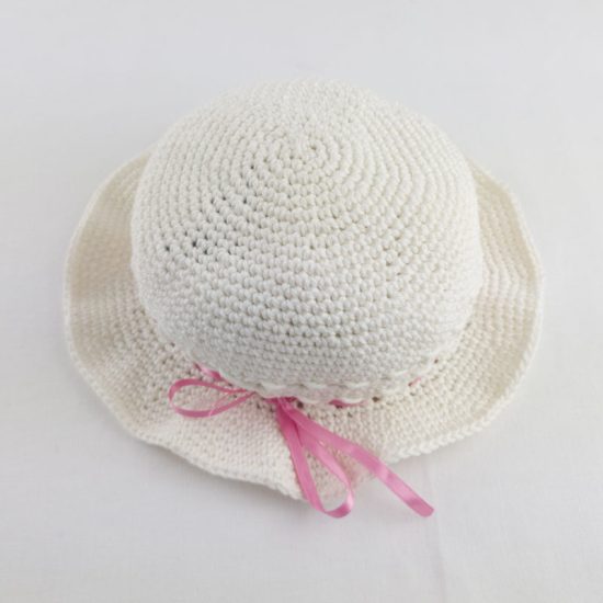 CAPPELLINO bambina matrimonio Bianco NivesCoseBelle