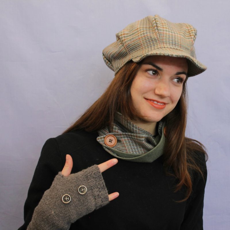 Berretto sartoriale NEWSBOY IRISH green verde CAPO UNICO
