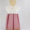 VESTITO bimba 18 mesi biancorosso NivesCoseBelle