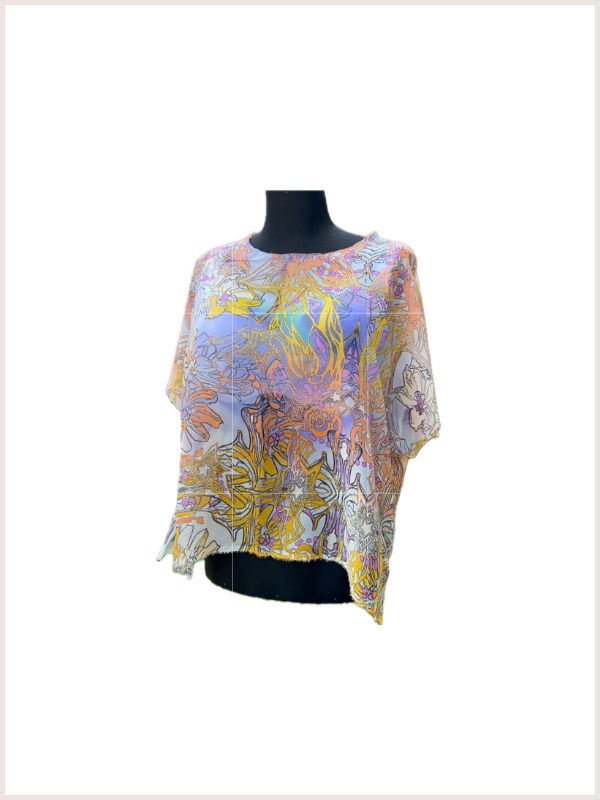 Camicia con manica a KIMONO gipsy