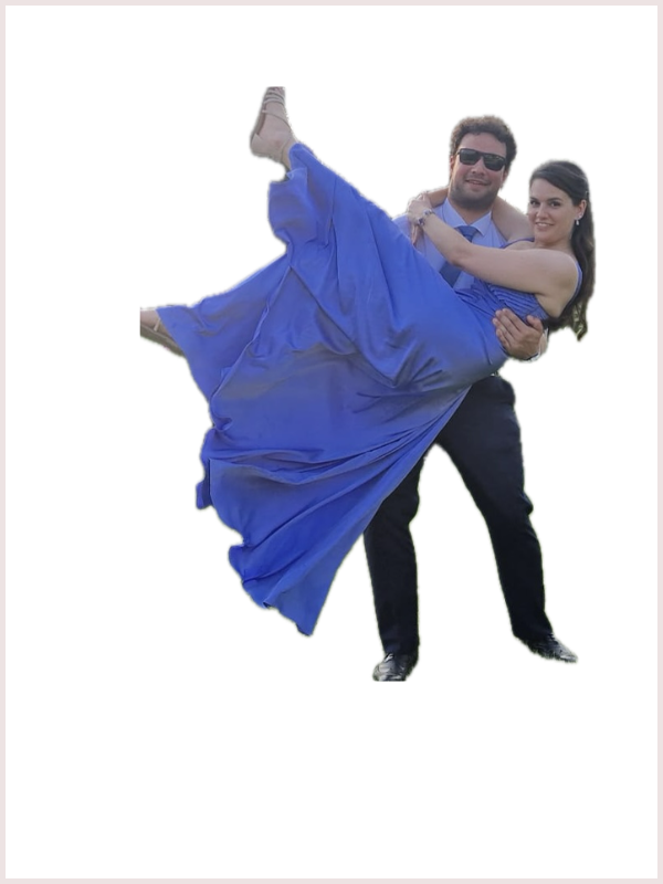 Abito da cerimonia a ruota con bustino con drappeggio MARA - LUX